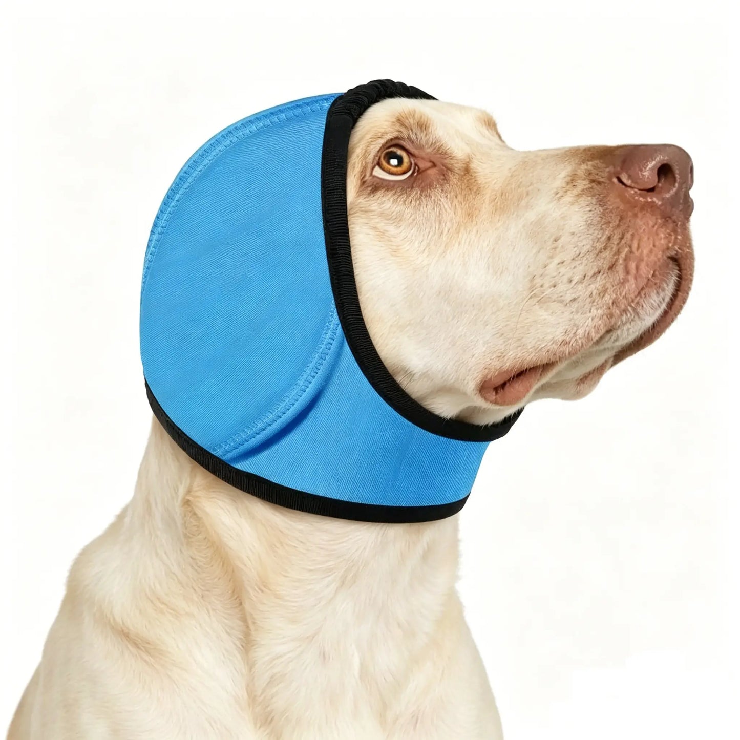 Dog Ear Protection Muffs for Noise Reduction, Adjustable and Comfortable Calming Hood for Dogs During Fireworks, Bathing, and Swimming