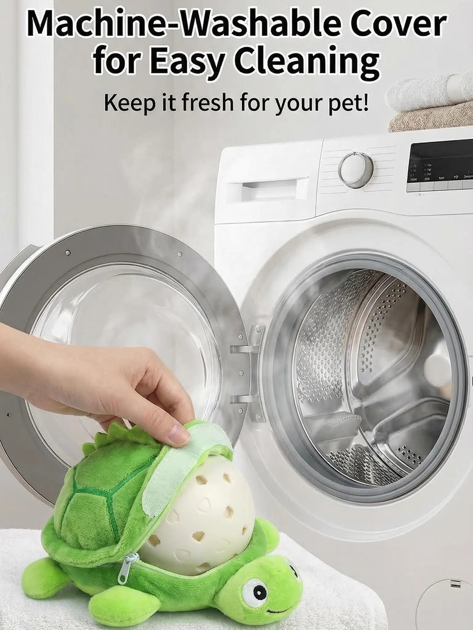 Interactive Motion-Activated Dog Ball - USB Rechargeable Automatic Rolling Toy with Squeaky Feature for Boredom Relief in Small, Medium, and Large Dogs and Cats - Durable Indoor and Outdoor Pet Toy