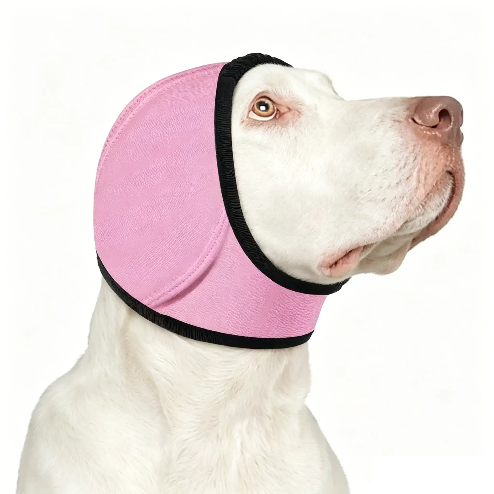Dog Ear Protection Muffs for Noise Reduction, Adjustable and Comfortable Calming Hood for Dogs During Fireworks, Bathing, and Swimming